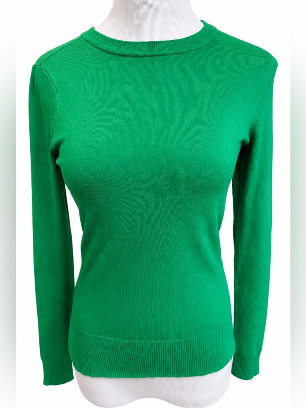 Source Unknown Bright Green Crewneck Sweater